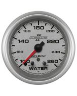 2-5/8" WATER TEMPERATURE, W/ PEAK & WARN, 100-260 °F, STEPPER MOTOR, ULTRA-LITE II