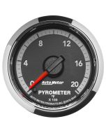 2-1/16" PYROMETER, 0-2000 °F, STEPPER MOTOR, GEN 4 DODGE FACTORY MATCH
