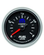 2-1/16" FUEL LEVEL, PROGRAMMABLE 0-280 Ω, STEPPER MOTOR, BLACK, MOPAR #77060043