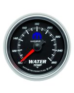 2-1/16" WATER TEMPERATURE, 100-260 °F, STEPPER MOTOR, BLACK, MOPAR