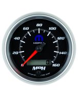 3-3/8" SPEEDOMETER, 0-160 MPH, ELECTRIC, BLACK, MOPAR