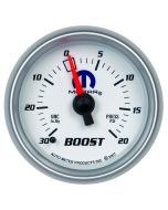 2-1/16" BOOST/VACUUM, 30 IN HG/20 PSI, MECHANICAL, WHITE, MOPAR