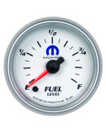 2-1/16" FUEL LEVEL, PROGRAMMABLE 0-280 Ω, STEPPER MOTOR, WHITE, MOPAR #77060042
