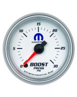 2-1/16" BOOST, 0-30 PSI, STEPPER MOTOR, WHITE, MOPAR