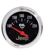 2-1/16" OIL TEMPERATURE, 100-250 °F, AIR-CORE, JEEP