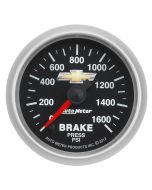 BRAKE PRESS, 2-1/16", 1600PSI, STEPPER MOTOR, STEPPER MOTOR, Chevy Gold Bowtie