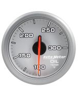 2-1/16" OIL TEMP, 100-300 °F, AIR-CORE, AIRDRIVE, SILVER
