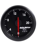 2-1/16" E.G.T, 0-2000 °F, AIR-CORE, AIRDRIVE, BLACK