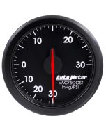 2-1/16" BOOST/VAC, 30 IN HG/30 PSI, AIR-CORE, AIRDRIVE, BLACK