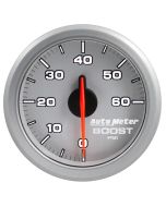 2-1/16" BOOST, 0-60 PSI, AIR-CORE, AIRDRIVE, SILVER