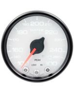 2-1/16" WATER TEMPERATURE, 100-300 °F, STEPPER MOTOR, SPEK-PRO, WHITE DIAL, BLACK BEZEL, CLEAR LENS