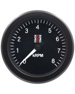 TACHOMETER, SPORT, 88MM, BLACK, 0-8K RPM