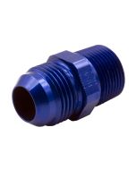 ADAPTER, 12 AN TO 3/4" NPT, BLUE ALUMINUM