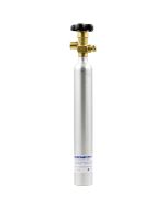 CO2 BOTTLE WITH VALVE, 10 OUNCE CAPACITY