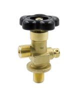 CO2 BOTTLE VALVE ONLY, REPLACEMENT VALVE FOR 2.5 POUND BOTTLE