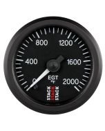 EXHAUST GAS TEMP, PRO STEPPER MOTOR, 52MM, BLK, 0-2000 °F