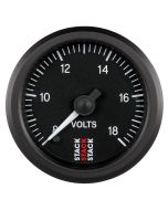 BATTERY VOLTAGE, PRO STEPPER MOTOR, 52MM, BLK, 8-18V