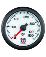 EXHAUST GAS TEMP, PRO STEPPER MOTOR, 52MM, WHT, 0-1100 °C