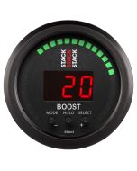 2-1/16" BOOST CONTROLLER, -1 TO +2 BAR (-30INHG TO +30 PSI), STACK BLK