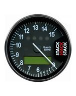 DISPLAY TACHOMETER, BLACK, 0-6-15K RPM