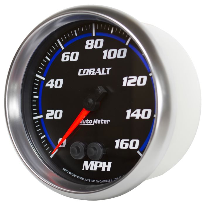 Auto Meter Phantom GPS Speedometer - 5-Inch 140 MPH Gauge, Plug & Play, No Calibration Needed
