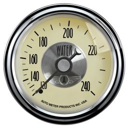 Manuell Typ Oldtimer 52mm Dial Wassertemperatur 40-120C Meterspur