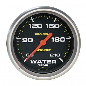 2-5/8" WATER TEMPERATURE, 60-210 °F, STEPPER MOTOR, PRO-COMP