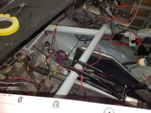 Lauren Butler's stock car wiring detail