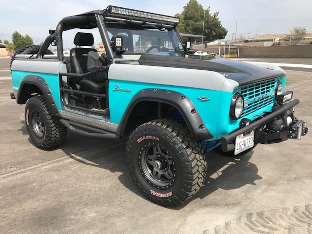 1968 Bronco side view