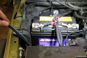 Wiring on a Jeep Wrangler JK