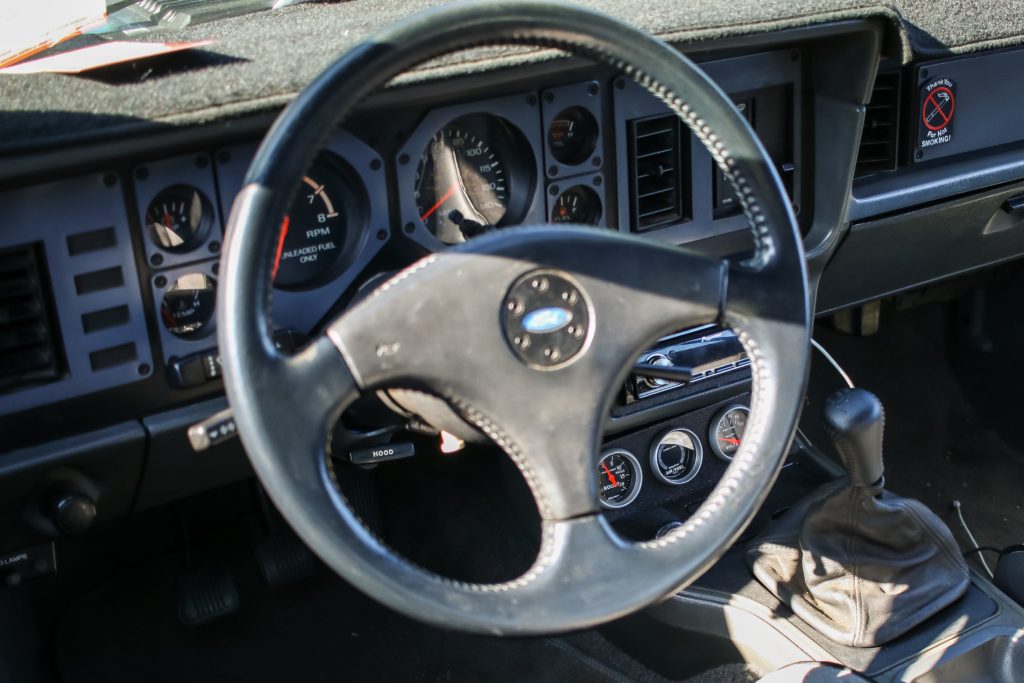 Ford dashboard at the Goodguys Summer Get-Together