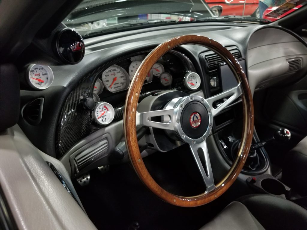 Mustang dash at the Goodguys Summer Get-Together