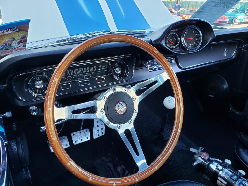Mustang dash at the Goodguys Summer Get-Together