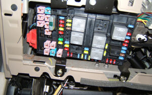 Electronics board on Ford Powerstroke