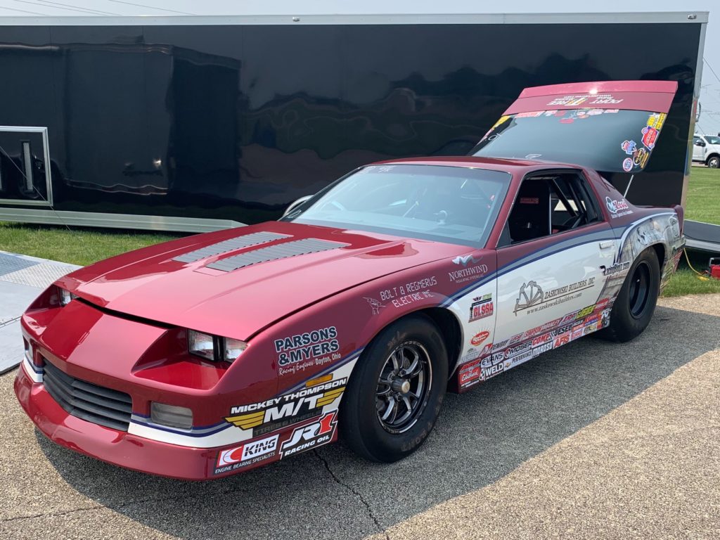 Stock car at the NHRA Nationals