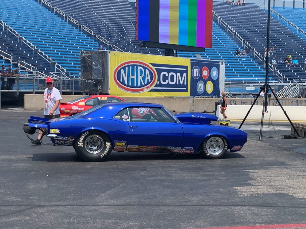 Sports car at NHRA Nationals