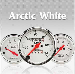 Artic White gauges