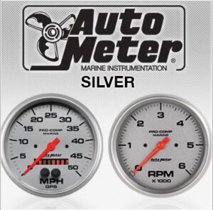Autometer silver gauges