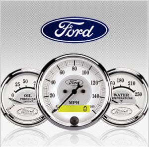 Ford Masterpiece gauges