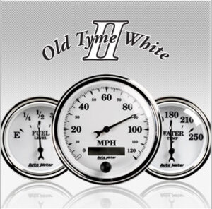 Old Tyme White 2 gauges
