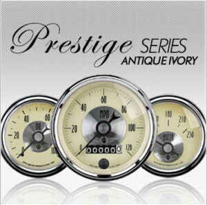 Prestige Series Antique Ivory gauges