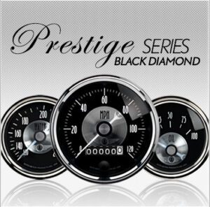 Prestige Series Black Diamond gauges
