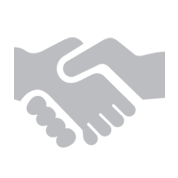 Shaking hands icons