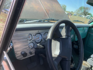 Chevy truck interior