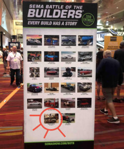 Chain Smoker featured on Sema Battle of the Builders poster