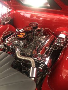 Blaze's Oldsmobile Cutlass 442 engine